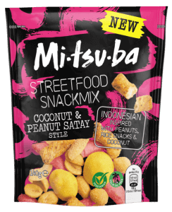 Streetfood Snack Mix Coconut & Peanut Satay Style