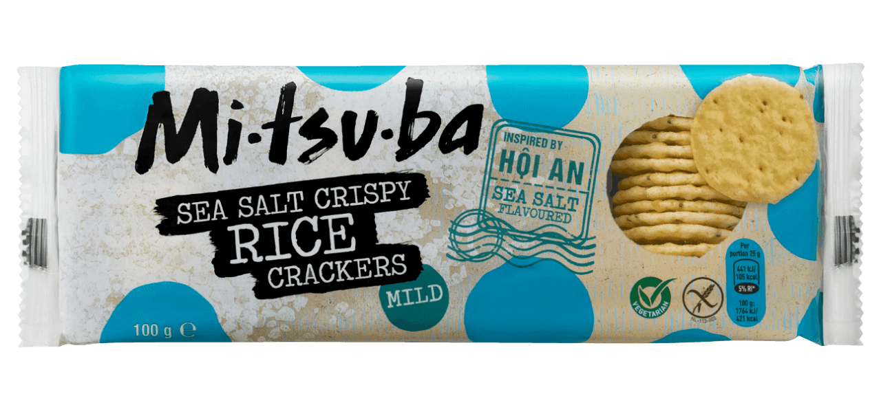 Sea Salt Crispy Rice Crackers